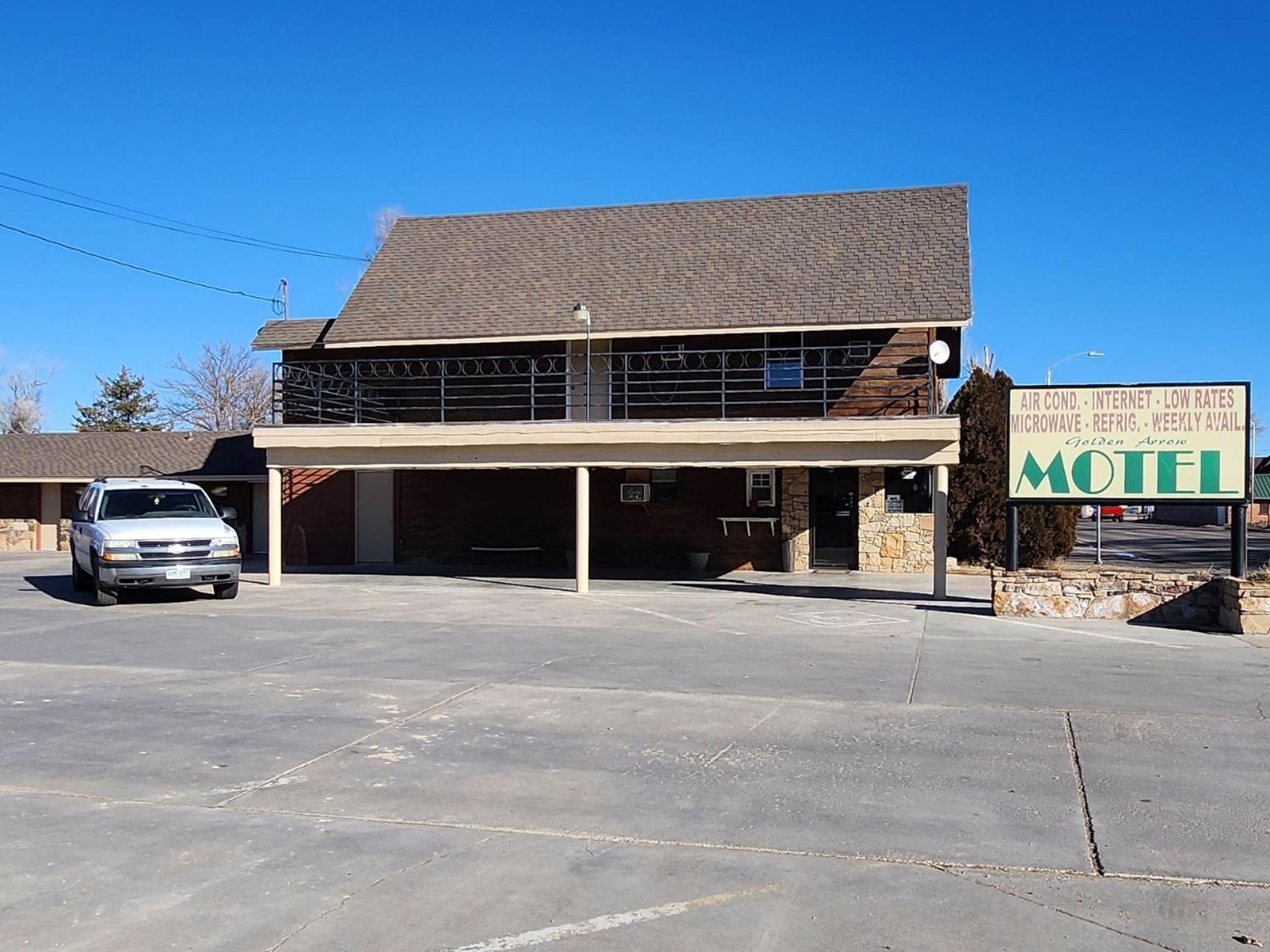 Golden Arrow Motel Ламар Экстерьер фото